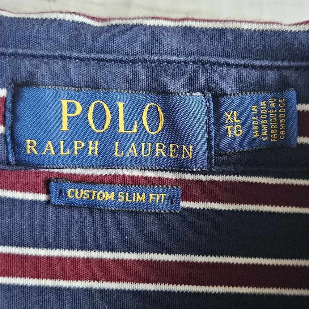 Polo‎ Ralph Lauren Polo Red, White And Blue Size XL